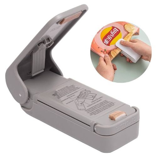USB充電式 ミニ袋シーラー｜食材をしっかり密封・鮮度長持ち